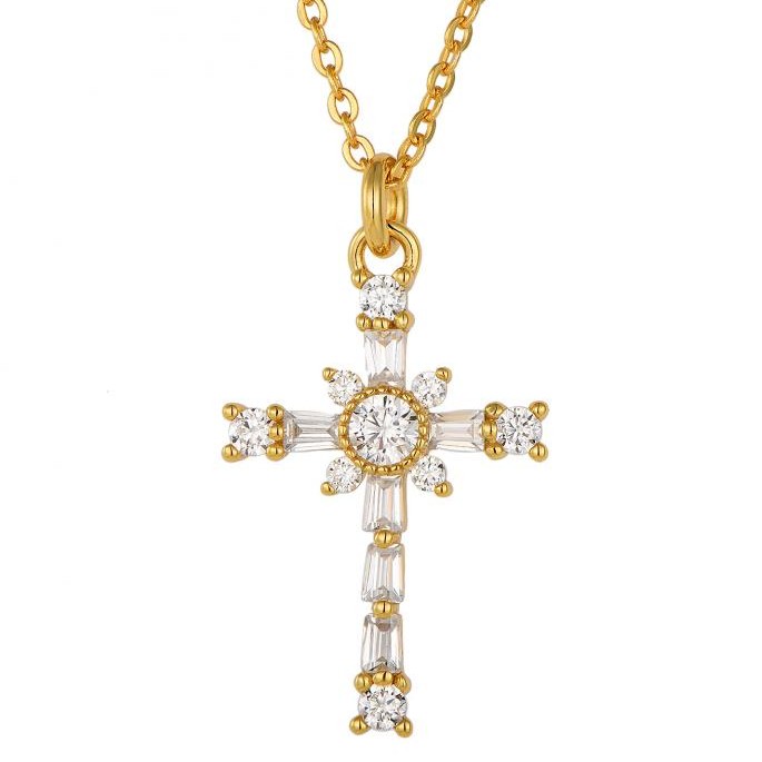  Divine Light Cross Pendant