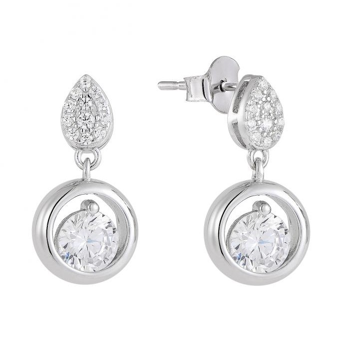 “Eternal Harmony” Halo Diamond Earrings