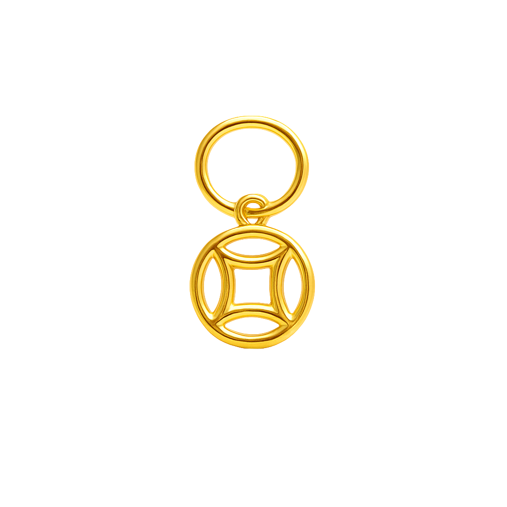 Golden Harmony Charm