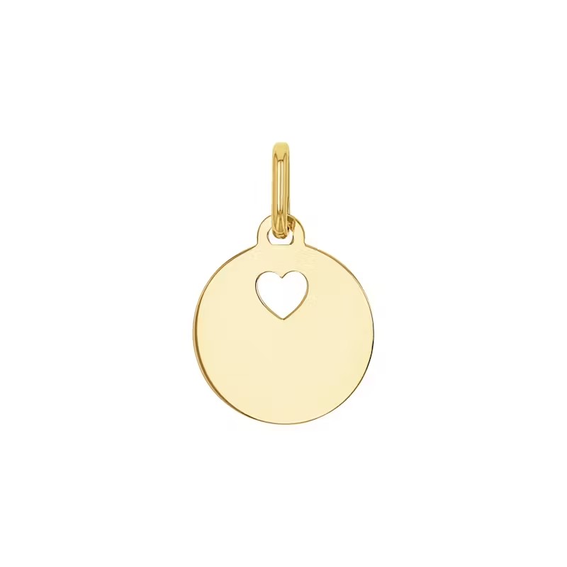 “Golden Keepsake” Heart Medallion