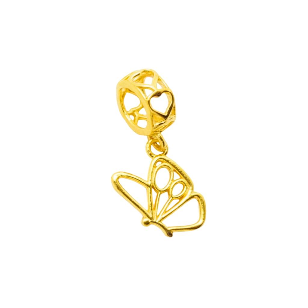 Golden Soar Butterfly Charm 916 – Light as Dreams, Bold as Gold