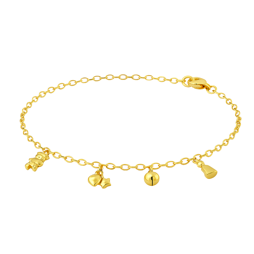 Graceful Baby Anklet – Golden Dreams in Every Step