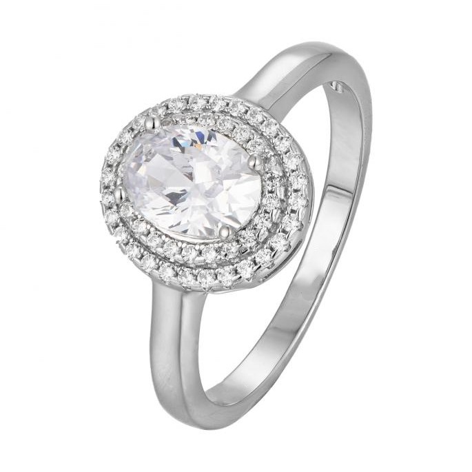 “Luminous Aura” Double-Halo Diamond Ring