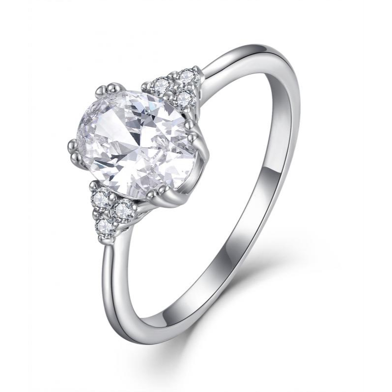 “Promise in Light” Oval Solitaire Ring