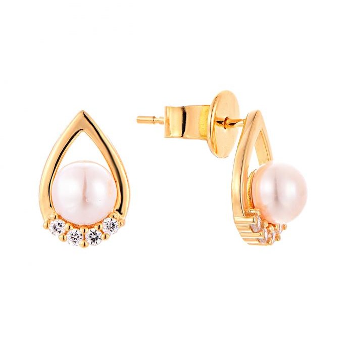 Tear of Dawn Pearl Earrings