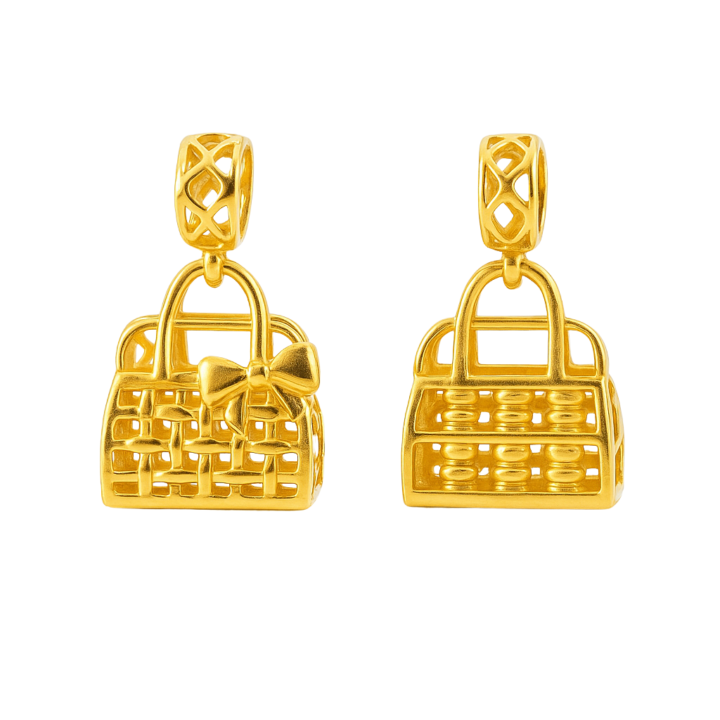 The 5D Handbag Gold Charm: High Fashion Luxe