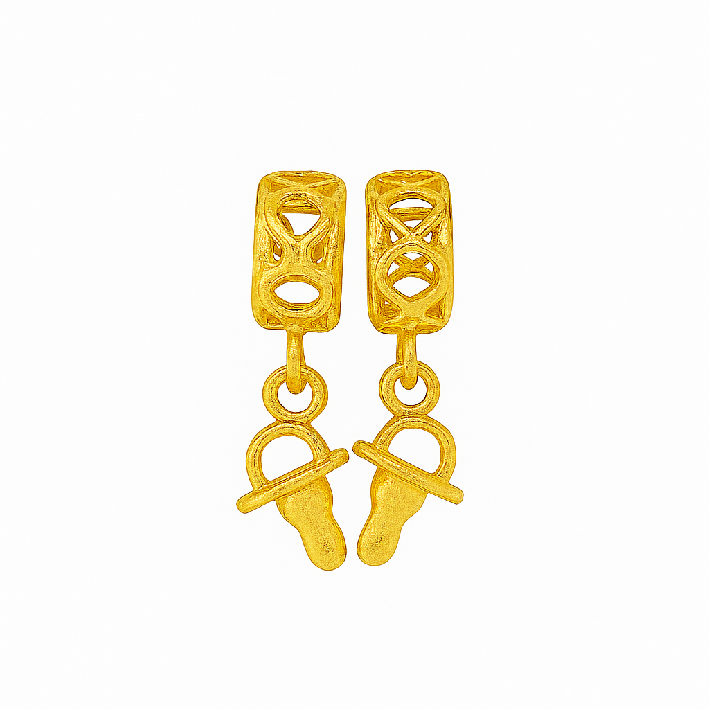 The Pacifier Gold Charm: Precious Keepsake