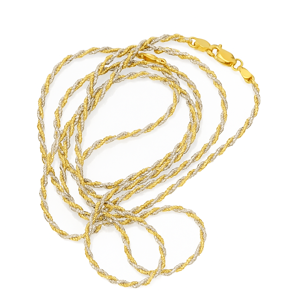 The Twined Radiance Necklace (41/45 cm)