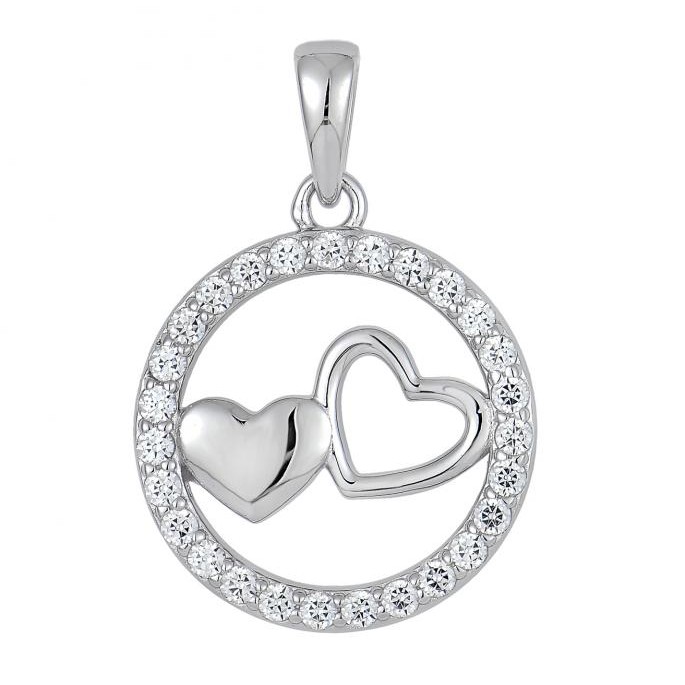 Twin Hearts Pendant